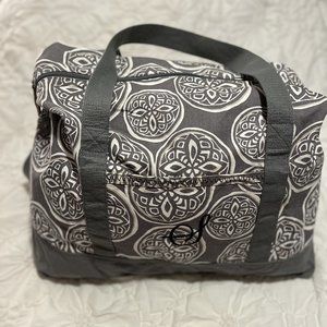 Thirty One Retro Metro Weekender Bag - "S" monogram